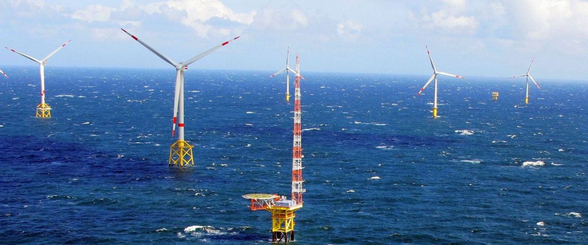 FINO1 Forschungsplattform in Nord und Ostsee Nr. 1